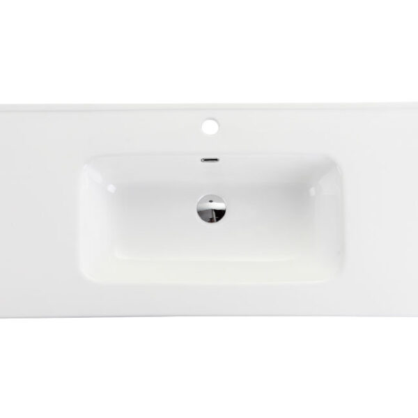 Vacone 760 Vitreous China Sink Top in Gloss White